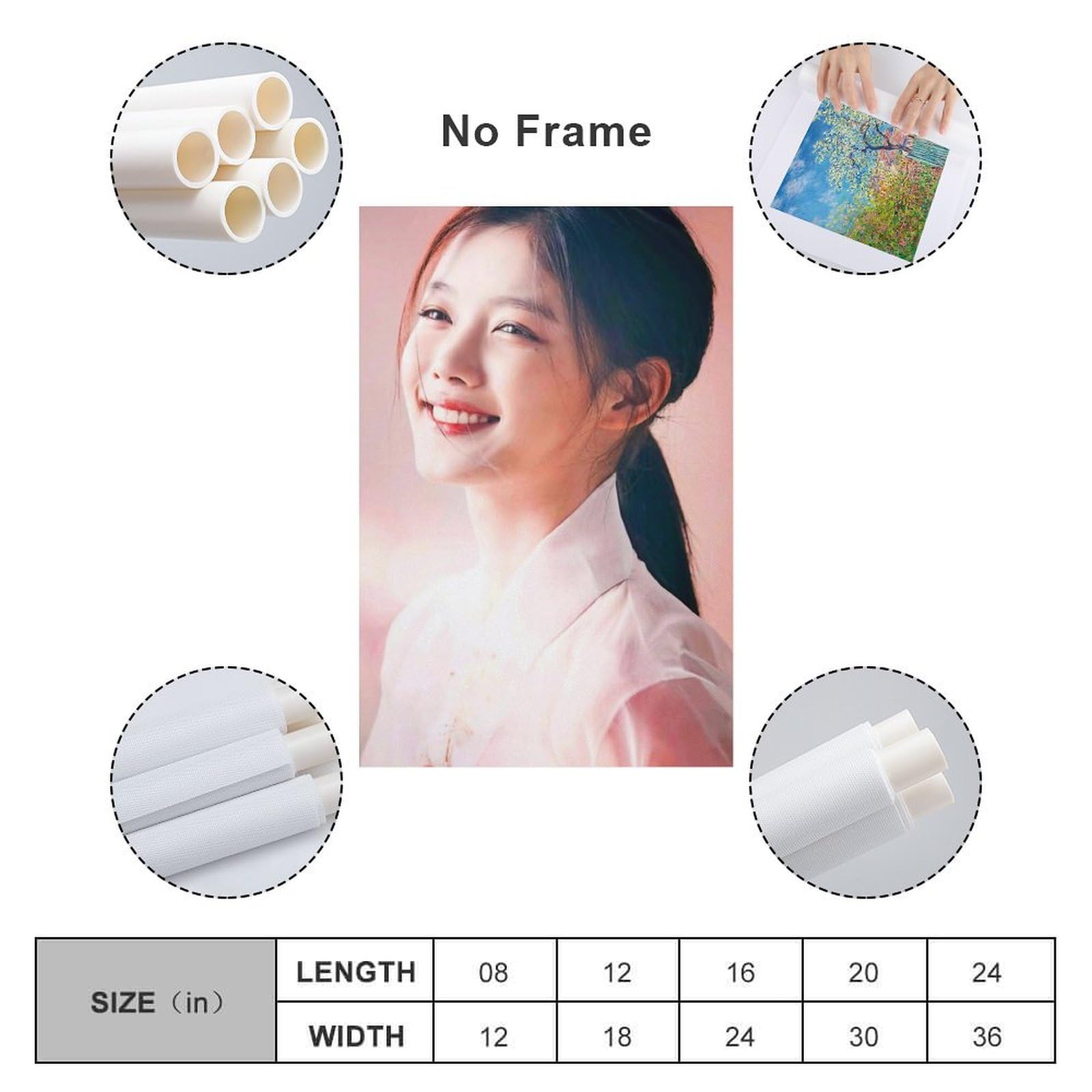 Amazon.co.jp: Kim Yoo-jungキム・ユジョン ポスター 韓流 かっこいい